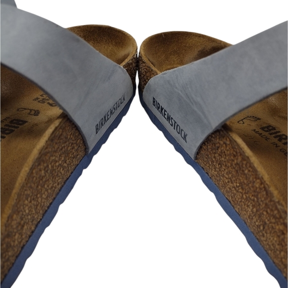 Birkenstock Gizeh Braided Thong Sandals Dusty Blue Size 39/8 - Picture 5 of 9